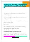 SER322 Final 2025&sol;2026 Exam Questions  and Verified Answers &vert; Already Graded  A&plus;