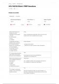 NYU PATHO EXAM I PREP Questions and Verified Answers &period;