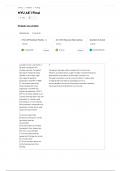 NYU AE 1 Final Exam questions and verified detailed answers &period;