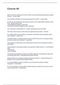 Course 40 Questions with Correct Answers 2025