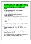 Hvac Residential Oil Burners Chpt 1-8 Exam Questions With 100&percnt; Correct And Verified Answers Graded A&plus; 2025