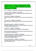 Oil Burner 2 Exam Questions With 100&percnt; Correct And Verified Answers Graded A&plus; 2025