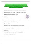 SEMMELWEIS ENTRANCE EXAM CHEMISTRY-ACTUAL EXAM-LATEST UPDATE 2025 &vert; COMPLETE QUESTIONS WITH CORRECT DETAILED AND VERIFIED ANSWERS&vert;MOSTLY TESTED QUESTIONS- RATED 100&percnt; CORRECT&excl;&excl; GUARANTEED PASS&excl;&excl; ALREADY GRADED A&plus;