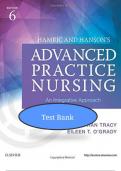 Test Bank for Hamric and Hanson&rsquo;s Advanced Practice Nursing&comma; 6th Edition &ndash; Comprehensive Exam Prep Guide