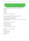NCC ELECTRONIC FETAL MONITORING CERTIFICATION EXAM-ACTUAL EXAM-LATEST UPDATE 2025 &vert; COMPLETE QUESTIONS WITH CORRECT DETAILED AND VERIFIED ANSWERS&vert;MOSTLY TESTED QUESTIONS- RATED 100&percnt; CORRECT&excl;&excl; GUARANTEED PASS&excl;&excl; ALREADY GRADED A&plus;