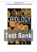 Test Bank for Microbiology&colon; An Introduction 14th Edition by Gerard J&period; Tortora All Chapters 1-28
