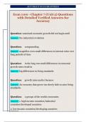 Econ 1100 - Chapter 7 &lpar;Unit 3&rpar; Questions  with Detailed Verified Answers for  Accuracy