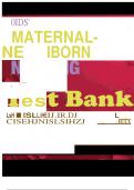 Olds Maternal-Newborn Nursing & Womens Health Across the Lifespan  &lpar;10th Edition&rpar; Test Bank