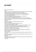 625 NEIEP  2026&sol;2027 Questions and Verified Answers&comma; 100&percnt; Guarantee Pass