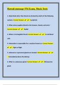 Hawaii massage 576 Exam&comma; Mock Test  Guide&colon; Questions&comma; Answers & Proven Methods
