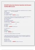 IHS 340 Practice Exam Revision Questions And Answers  Verified 100&percnt; Correct 