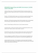 HISM &lpar;D033&rpar;&colon; Chapter 8 Exam with 100&percnt; Correct Answers &vert; Verified &vert;Latest version 2025