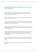 HISM &lpar;D033&rpar;&colon; Chapter 7 Exam with 100&percnt; Correct Answers &vert; Verified &vert;Latest version 2025