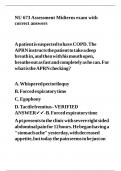 NU 673 Assessment Midterm exam with correct answers&period;