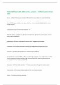 HOSA EMT Exam with 100&percnt; Correct Answers &vert; Verified &vert;Latest version 2025