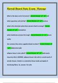 Hawaii Board State  The Elite Exam Prep Collection Questions With Correct Answers