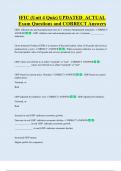 IFIC &lpar;Unit 4 Quiz&rpar; UPDATED  ACTUAL   Exam Questions and CORRECT Answers