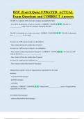 IFIC &lpar;Unit 8 Quiz&rpar; UPDATED  ACTUAL   Exam Questions and CORRECT Answers