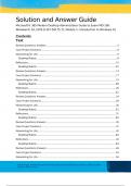 Solutions Manual&comma; text answers-summaries&colon; Microsoft 365 Modern Desktop Administrator Guide to Exam MD-100 Windows&nbsp;10 - Wright - &lpar;2025 update&rpar;