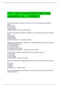 ITEC 1000 EXAM QUESTIONS AND ANSWERS ALL CORRECT 