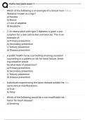 Patho test bank exam 1