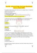 Nur 502 - Advanced Patho Test Exam Questions & Answers&comma; Rated 100&percnt;