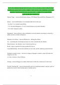 NYPD 2ND TRIMESTER REVIEW EXAM-ACTUAL EXAM-LATEST UPDATE 2025&vert; COMPLETE QUESTIONS WITH CORRECT DETAILED AND VERIFIED ANSWERS-MOSTLY TESTED QUESTIONS &vert; RATED 100&percnt; CORRECT&excl;&excl;GUARANTEED PASS&excl;&excl;ALREADY GRADED A&plus;