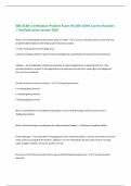 IIBA-ECBA Certification Practice Exam &num;2 with 100&percnt; Correct Answers &vert; Verified&vert;Latest version 2025
