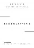 Volledige Samenvatting Keuzevak De Juiste Marketingkanalen