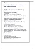 CQIB All Possible Questions and Answers  with complete solution