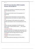 WX 201 Exam Questions With Complete  Answers And Graded A&plus;WX 201 Exam Questions With Complete  Answers And Graded A&plus;