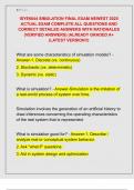 ISYE6644 SIMULATION FINAL EXAM NEWEST 2025  ACTUAL EXAM COMPLETE ALL QUESTIONS AND  CORRECT DETAILED ANSWERS WITH RATIONALES  &lpar;VERIFIED ANSWERS&rpar; &vert;ALREADY GRADED A&plus;  &lpar;LATEST VERSION&excl;&excl;&rpar;