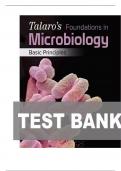 TEST BANK FOR Loose Leaf for Talaro's Foundations in Microbiology&colon; Basic Principles 12th Edition by Barry Chess ISBN&colon;978-1265114435 ALL CHAPTERS COVERED YOUR ULTIMATE GUIDE 100&percnt; VERIFIED A&plus; GRADE ASSURED&excl;&excl;&excl;&excl;&excl;&excl; NEW LATEST UPDATE&excl;&excl;&excl;&excl;&excl;&excl;&excl;&excl;&excl;