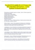 NavaEd FTCE middle ELA 5-9 Terms with Sixty Questions and Answers &ndash; Latest Updated Version&lpar;Graded A&plus;&rpar;