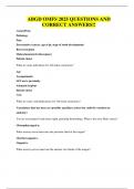 ABGD OMFS 2025 QUESTIONS AND CORRECT ANSWERS&excl;&excl;