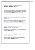 PGA 3&period;0 Level 2 Test Questions And  Answers &lpar;Verified 100&percnt;&rpar;
