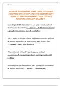 FLORIDA WASTEWATER FINAL EXAM 3 VERSIONS  2025&sol;2026 BANK COMPLETE 600 QUESTIONS WITH  DETAILED VERIFIED ANSWERS &lpar;100&percnt; CORRECT  ANSWERS&rpar; &sol;ALREADY GRADED A&plus; 