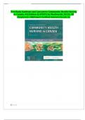 Test Bank Stanhope and Lancasters Community Health Nursing in Canada&comma; 4th Edition &lpar;LATEST&rpar; by MacDonald&comma; 2022&rpar;&comma; All Chapters&lpar;1-18&rpar;&vert;Expert Verified Answers&vert; Grade A&plus;