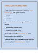 Scribe final exam 100 Questions And Correct Answers &vert; Rated A&plus;