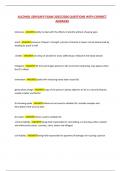 ALCOHOL SERVSAFE EXAM 2025&sol;2026 QUESTIONS WITH CORRECT  ANSWERS