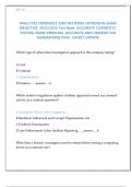 WGU C702 FORENSICS AND NETWORK INTRUSION EXAM   OBJECTIVE  2025&sol;2026 Test Bank  ACCURATE CURRENTLY  TESTING EXAM VERSIONS  ACCURATE AND VERIFIED FoR  GUARANTEED PASS  LATEST UPDATE &comma;