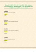 Exam 2&colon; NUR253 &sol; NUR 253 &lpar;Latest 2025 &sol; 2026 Update&rpar;&colon; Concepts of Mental Health Nursing &vert; Guide of Questions and Verified Answers &vert; 100&percnt; Correct &ndash; Galen