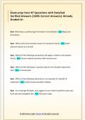 exam prep hero &num;6 Questions with Detailed  Verified Answers &lpar;100&percnt; Correct Answers&rpar; Already  Graded A&plus; 