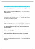 Marketo Certified expert Exam &vert; Questions with Correct Answers &vert; 100&percnt; Pass