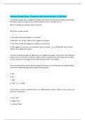 Marketo Practice Exam &vert; Questions with Correct Answers &vert; 100&percnt; Pass