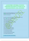 ATGM FIRE CONTROL SYSTEM STRYKER MASTER GUNNER EXAM 2025 QUESTIONS AND ANSWERS