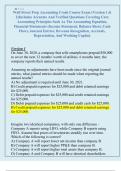 Wall Street Prep Accounting Crash Course Exam &lpar;Version 1 &  2&rpar;Includes Accurate And Verified Questions Covering Core  Accounting Principles Such As The Accounting Equation&comma;  Financial Statements &lpar;Income Statement&comma; Balance Sheet&comma; Cash  Flow&rpar;&comma; Journal Entri