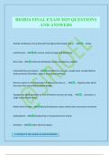 BIOB34 FINAL EXAM 2025 QUESTIONS AND ANSWERS