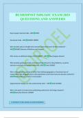BUMEDINST 5450&period;165C EXAM 2025 QUESTIONS AND ANSWERS