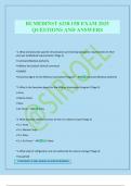 BUMEDINST 6230&period;15B EXAM 2025 QUESTIONS AND ANSWERS